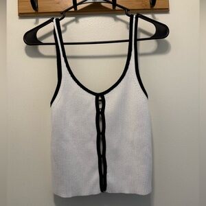 Abercrombie & Fitch Knit Cropped Tank